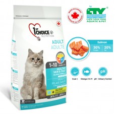 1ST CHOICE ADULT CAT HEALTHY SKIN & COAT 350G CTY