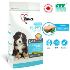 1ST CHOICE PUPPY GROWTH MEDIUM & LARGE BREEDS 2.72KG CTY