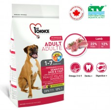 1ST CHOICE ADULT DOG MAINTENANCE SENSITIVE SKIN & COAT 2.72KG