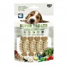 PET UNION SUPER TREATS WHITE-COCONUT FLAVOUR  CTY