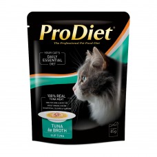 PRODIET POUCH TUNA IN BROTH 85G