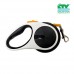 AIWO SHELL RETRACTABLE DOG LEASH WITH LIGHT 3M WHITE CTY