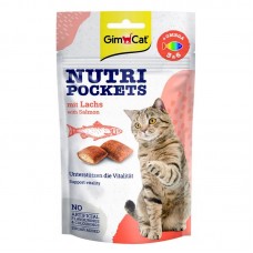 GIMCAT NUTRIPOCKETS SALMON 60G CTY