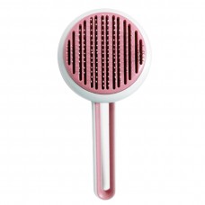 AIWO ROUND HANDLE COMB PINK CTY
