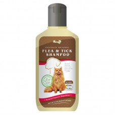 PEPETS DESTRESS NATURAL FLEA & TICK SHAMPOO 450ML