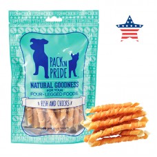 PACK N PRIDE FISH & CHICKS TWIST 85G CTY