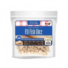 PEPETS FREEZE DRIED FISH DICE 100G