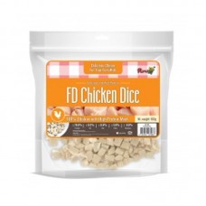 PEPETS FREEZE DRIED CHICKEN DICE 100G