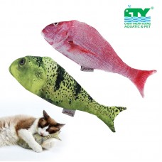 DOGLEMI REFILLING CATNIP TOY FISH-PINK CTY