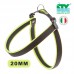 FERPLAST AGILA FLUO 5 HARNESS YELLOW 20MM CTY