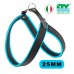 FERPLAST AGILA FLUO 6 HARNESS BLUE 25MM CTY