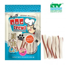 PEPETS DOGIECHI RAWHIDE WITH DUCK 100G CTY