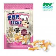 PEPETS DOGIECHI CALCIUM BONE WRAPPED 100G