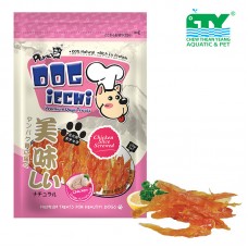 PEPETS DOGIECHI CHICKEN SLICE SCREWED 100G CTY