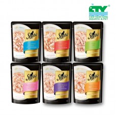 SHEBA POUCH TUNA  & SALMON 70G