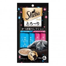 SHEBA MELTY CREAMY KATSUO SALMON CAT TREATS 48G CTY