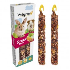 VADIGRAN STIXX RABBIT & GUINEA PIG FRUIT X2 115G